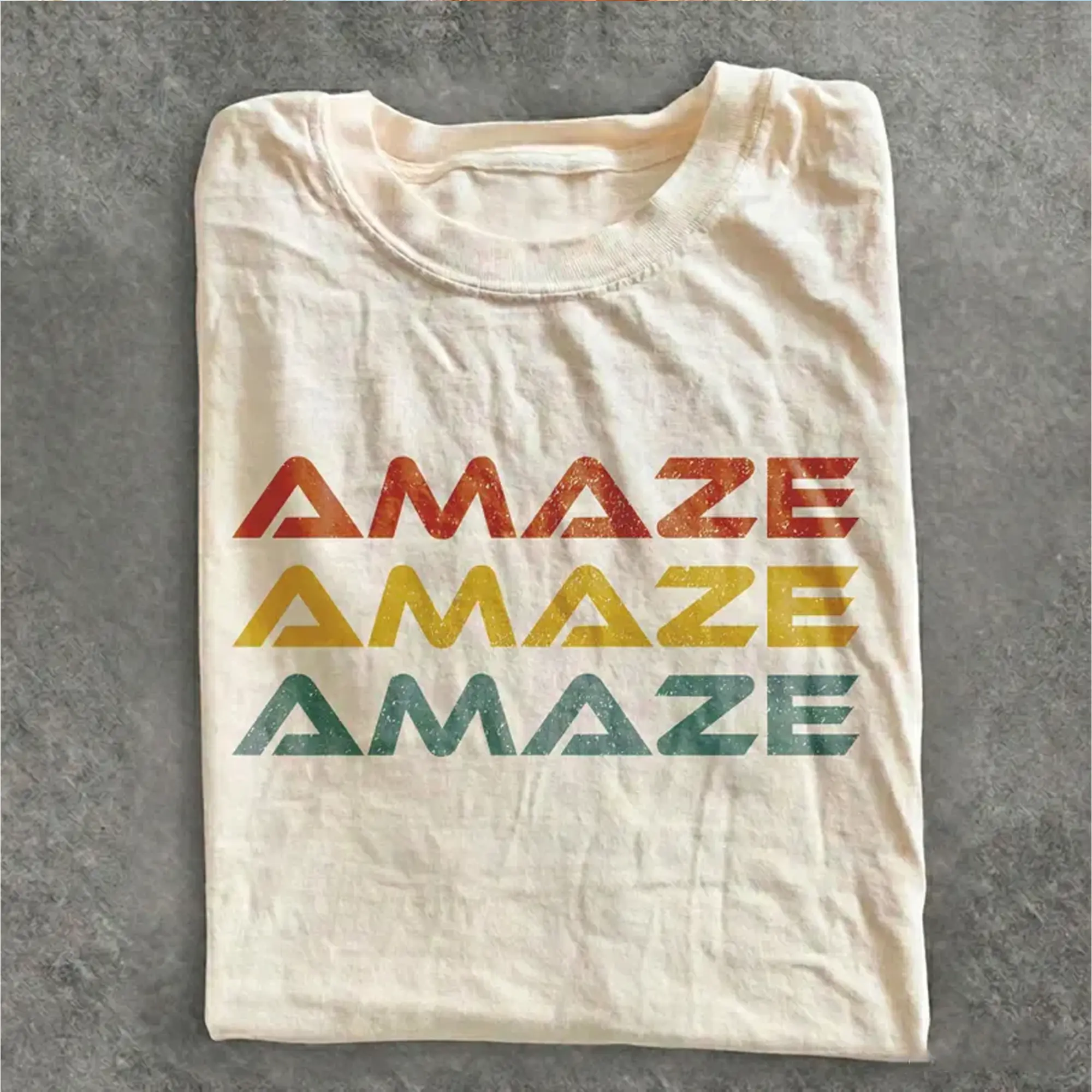 Vintage Amaze Rocky Alien Shirt, Funny Sci-Fi Quote Space Graphic Tee, Project Hail Mary Inspired Design, Unisex Shirt women
