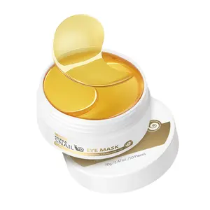 Snail Mucin Eye Mask 50 Pairs! LAIKOU Intensive Hydration, Moisture & Moisturizing Under Eye Patches, Hydrating to Revive Tired Skin, Essential Eye Care Treatment