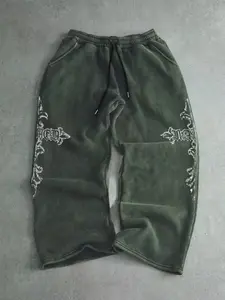 Men's Casual Long Pants with Adjustable Waistband, Comfortable and Flexible Gym Shorts, Elastic Waist Design, Practical Pockets, Sports Casual Pants