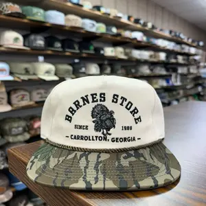 The Full Strut Rope Hat - Cream/Greenleaf