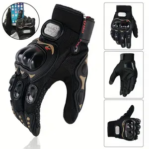 Universal touchscreen gloves suitable for motorcycles, road bikes, and off-road motorcycles, breathable cycling gloves, motorcycle gloves, and bicycle gloves, available for both men and women in all seasons Protective Glove