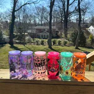 Glass Cup, pick your color and design on Live Coffee Drinkware Sturdy Stylish