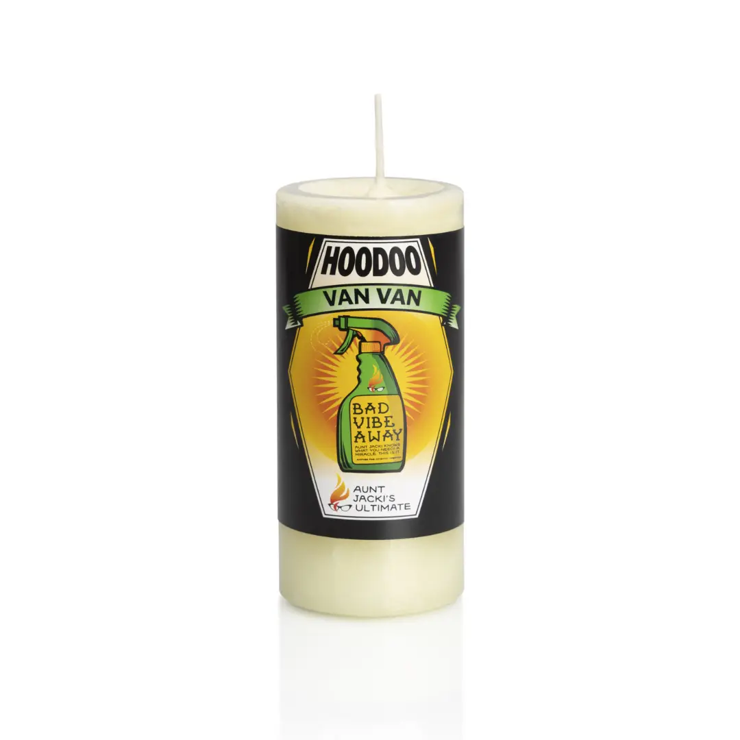 Aunt Jacki's Hoodoo Van Van (Bad-Vibe-Away) Candle