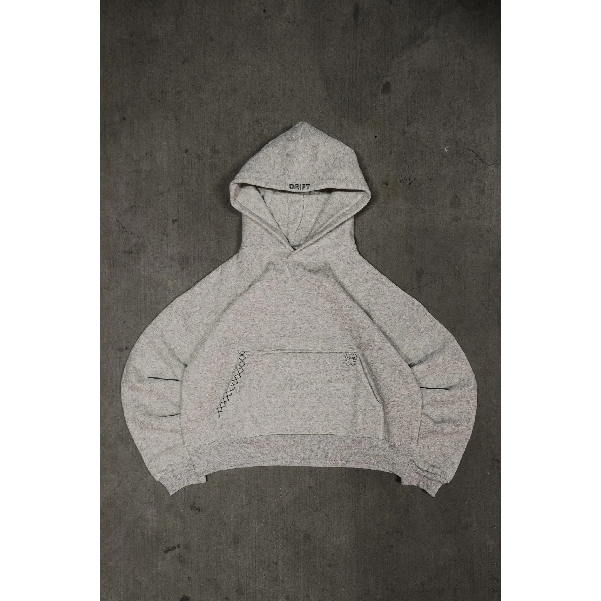 Classic Cropped Cinch Hoodie