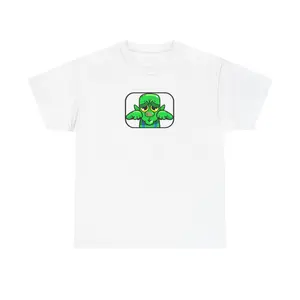 Goblin Boohoo Emote Shirt Cotton Fabric Graphic Tee