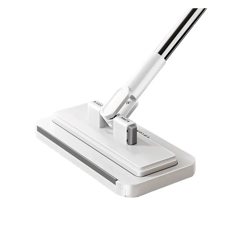 Microfiber Flat Mop with 360° Rotatable Head, Lightweight Adjustable Stainless Steel Handle, Pad Included Wet-Dry Floor Cleaning Tool for Hard Floors (Hardwood, Laminate, Tile, Vinyl) Disposable Set