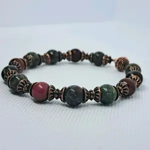 Sugilite & Nephrite Bracelet