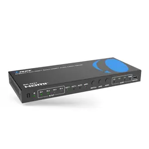 8K@60Hz 4-port HDMI™ Switch (HDMI Audio, 3.5mm, Optical) (BK-4927)