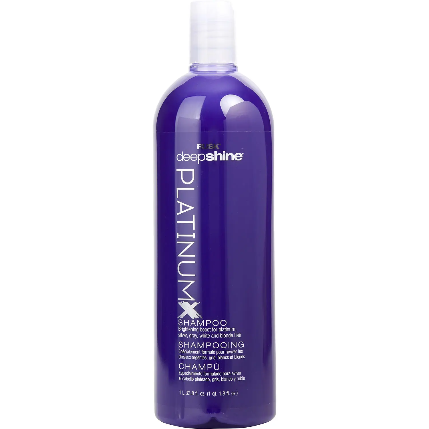 Rusk By Rusk Deepshine Platinum X Shampoo For Unisex