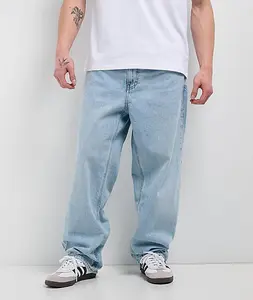 Empyre Loose Fit Light Wash Denim Skate Jeans