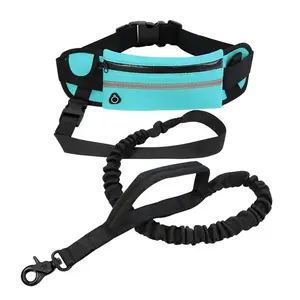 Pet Leash Retractable Handsfree Pet Walking Rope Running Training Waist Pulling Rope