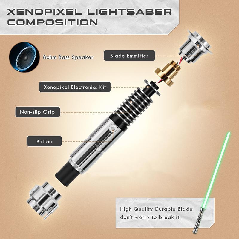 2025  Combat Lightsaber Designed for Real Dueling Strong Stable and Safe Neopixel XENO3.0