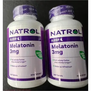 2 PACK Natrol Melatonin, 3 mg, 240 Tablets