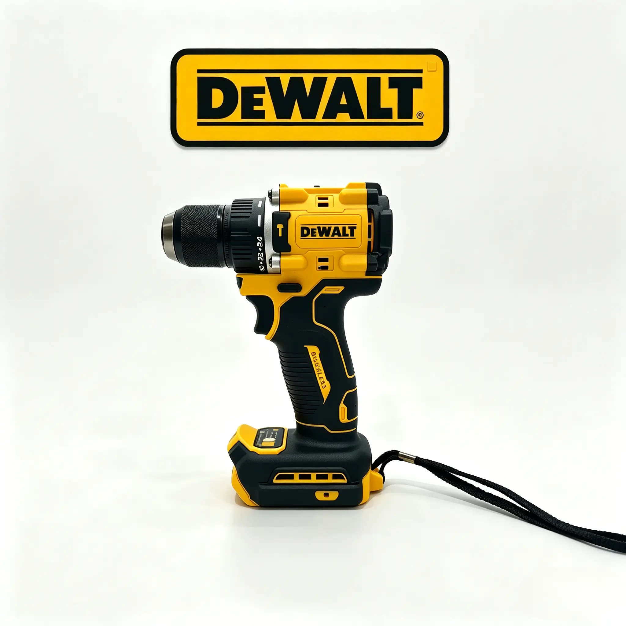 DEWALT 20V MAX XR Brushless Motor DCD805 1/2" Compact Hammer Drill/Driver, 90Nm Torque, 2-Speed (0-650/0-2000 RPM), 18m Impact, for Metal/Wood Drilling Tasks, Construction & Home DIY ft-lbs ring and tools power professional, Home Repairs cordless car