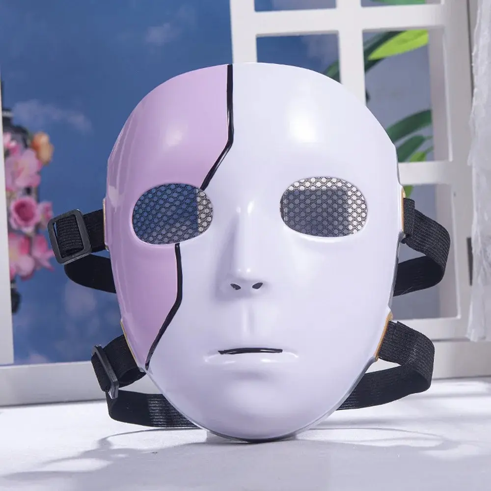 Anime Sally Face Mask Cosplay Game Sal Fisher Full Face Unisex Masks Halloween Carnival Dress Up Party Costume Props Gifts