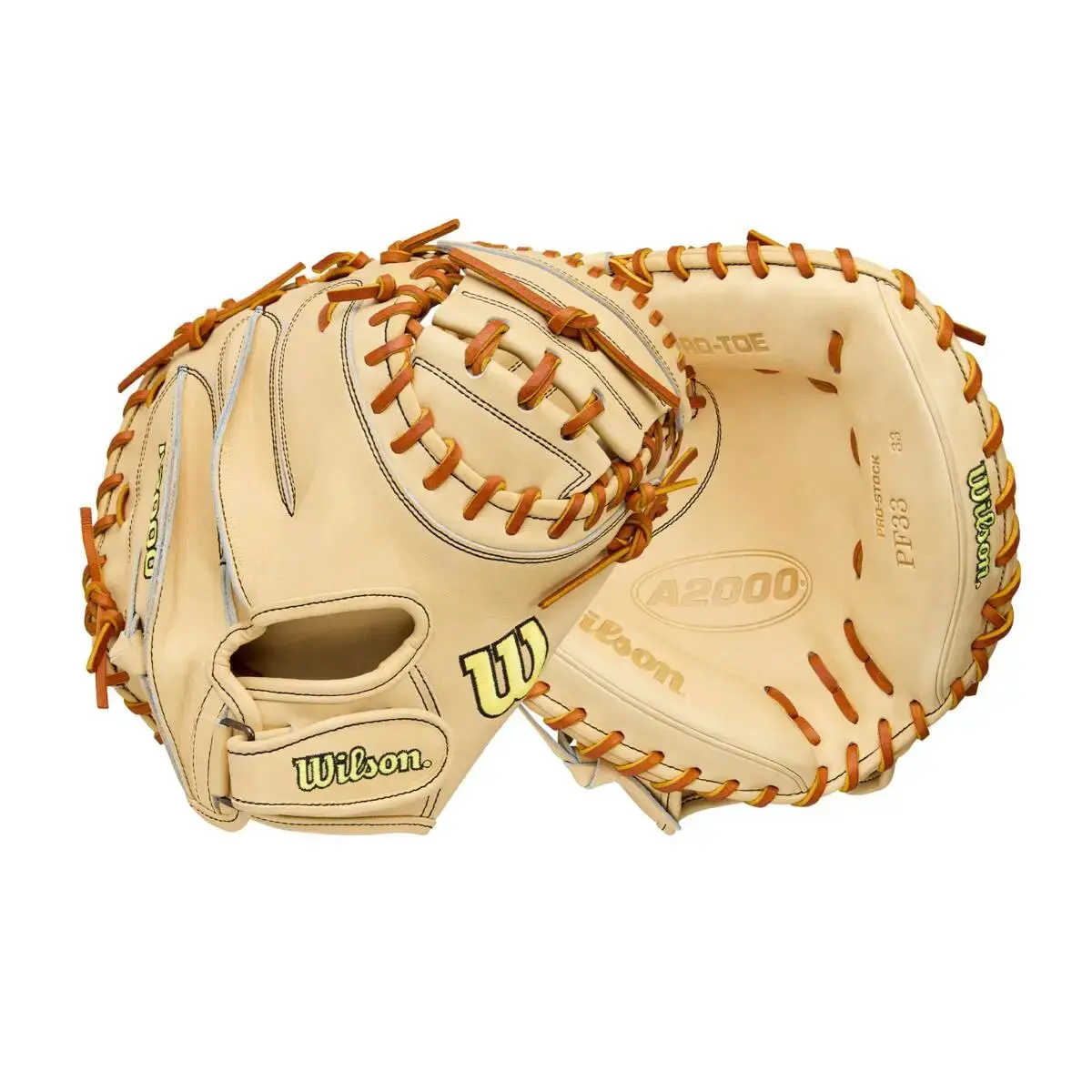 Wilson A2000 Classics PF33 33” Baseball Catcher’s Mitt WBW10412733