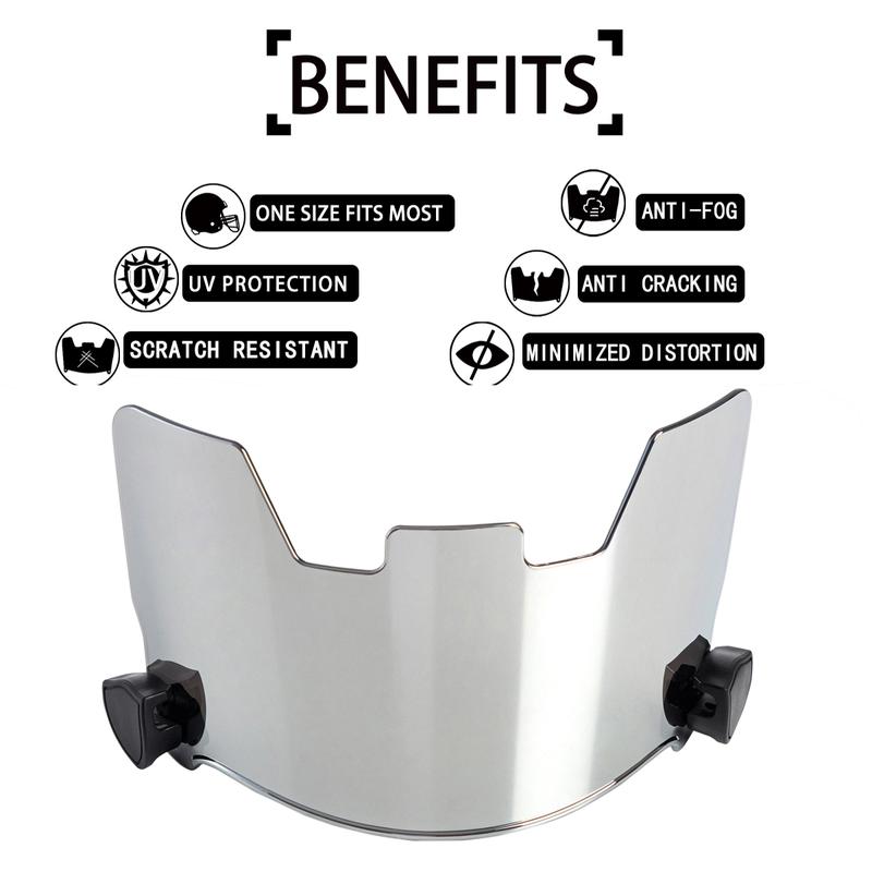 Visor for football Clear Football Helmets Your and Adult Helmets Clear Football Helmet
