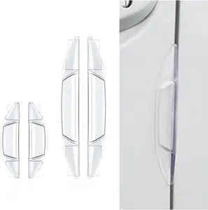 4PCS Car Door Bumper Anti-collision Strips, Inlaid Car Door Anti-scratch Strips.