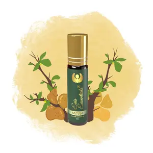 Egyptian MYRRH  Pure Natural Essential Oil Roll On Authentic Fragrance Egypt  10ml Aromatherapy Therapy Wellness Nature Healthy Solution Health