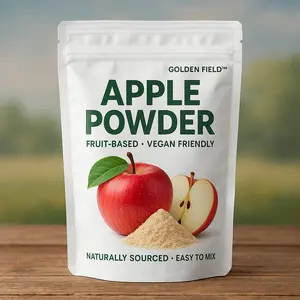 Golden Field Apple Powder Fruit-Based Vegan Friendly Naturally Sourced Easy to Mix