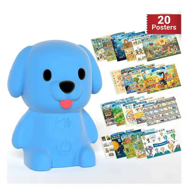 Talking Flashcard Reader - Interactive Reader for Toddlers, 81 Cards Learning Flash Cards, Phonic Educational Language Toy, Durable ABS Frame, CR2025 Replaceable Button Cell, Master Sounds Unlock Words, School Gift