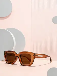 New Retro Square Sunglasses for Men & Women, Fashionable Korean Style, Trendy Design, Cross-Border Eyewear Accessories