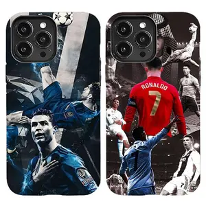 Ronaldo No.7 Phone Case Anti Drop Protective Case Suitable for iPhone 17/16/15/14/13/12/11 Pro Max/Plus and  Samsung Galaxy S23FE/22/23/24/25 football