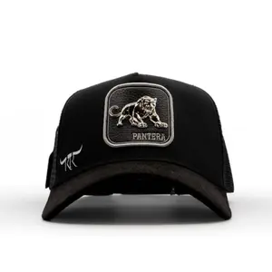 Cap “Pantera”,Black/silver”Malla”,”The King Ranch”, with special box