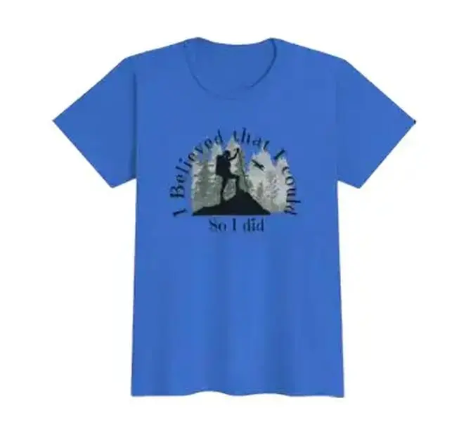 I believed that I could..so I did super soft T