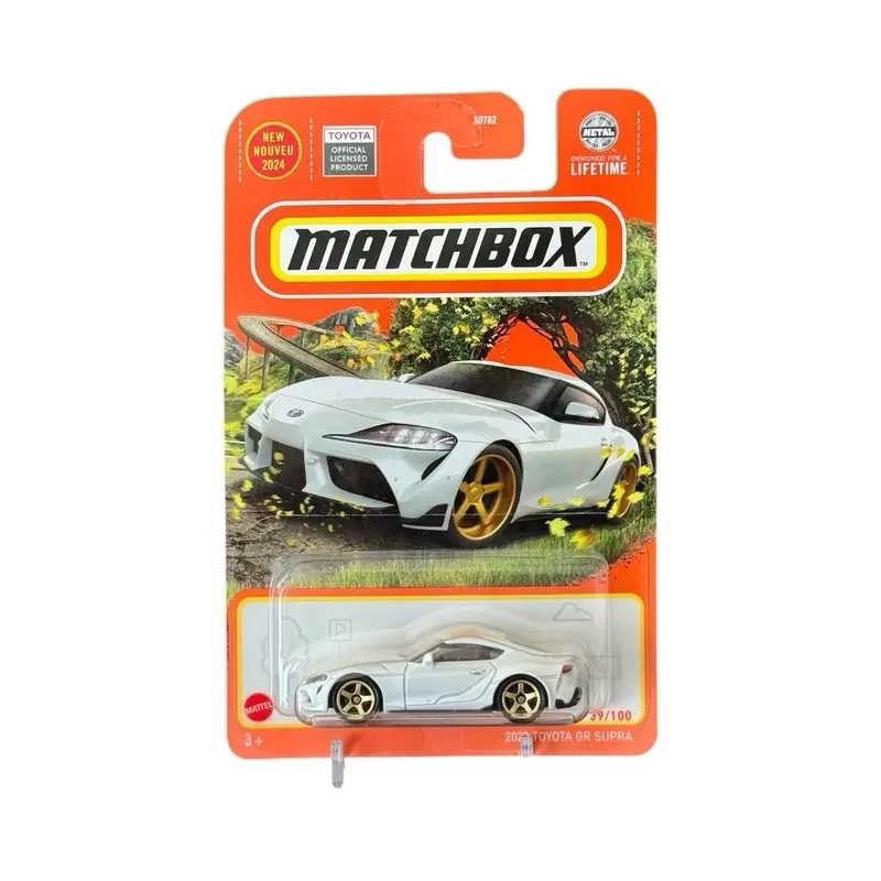 Matchbox 2023 Toyota GR Supra White 1:64 Diecast Car, Die-Cast Cars Diecast Toys, Scale Model Diecast Toys