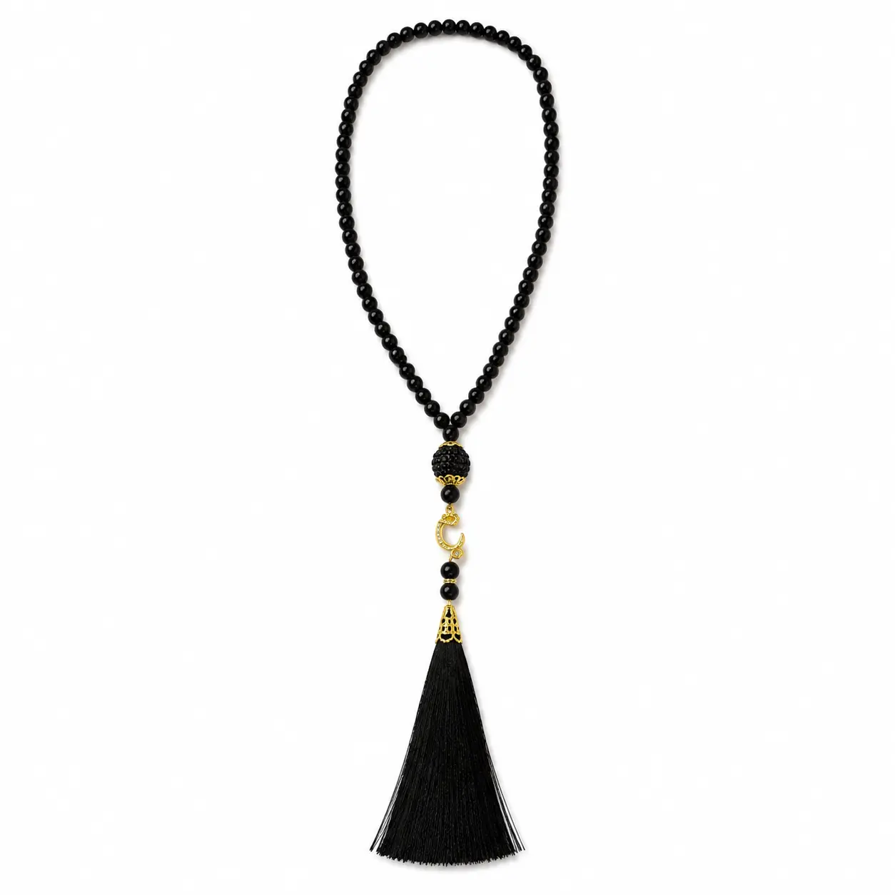 99 Bead Tasbih Prayer Beads with Tassel – Islamic Misbaha for Dhikr & Dua | Muslim Ramadan & Eid Gift