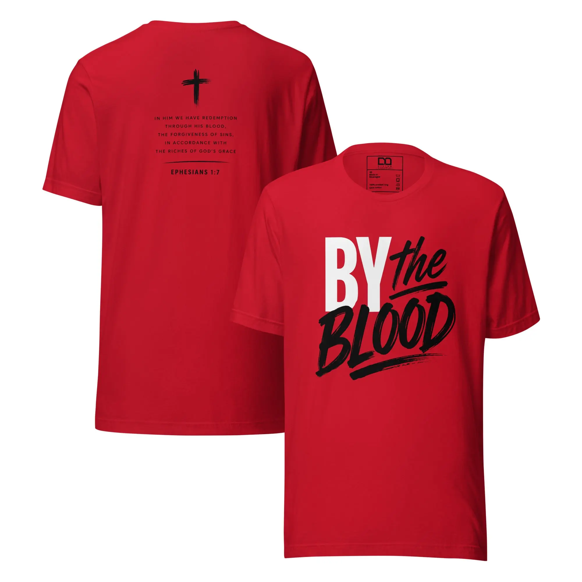 By The Blood Christian T-Shirt
