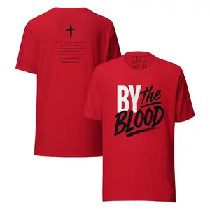 By The Blood Christian T-Shirt