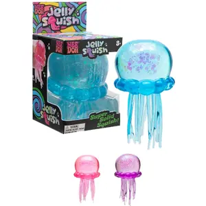 Schylling Needoh Jelly Squish Soft Gel Filled Sensory Squeeze Toy, Stretchy Elastic Squishy Stress Relief Ball, Calming Anxiety Reducing Hand Fidget, Cute Relaxing Jelly Texture, Fun Portable Handheld Squeeze Toy Gift for All Ages