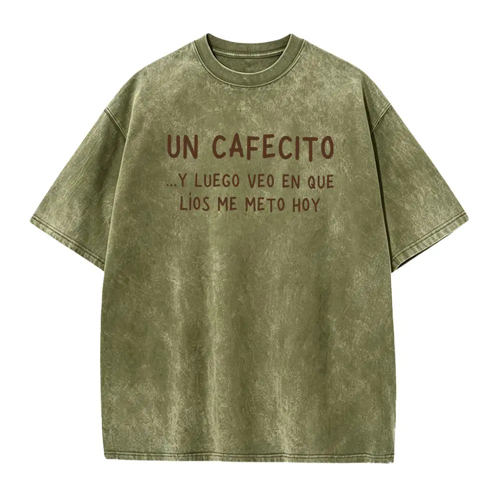 Washed T-shirt-Green