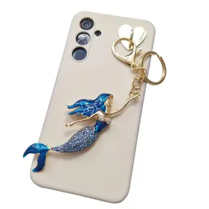 Mermaid Glitzy Drop Charm for Keys, Bags and Phones
