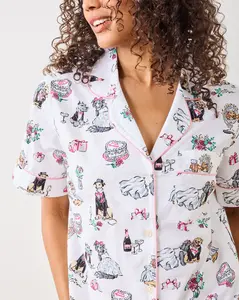Fur Ever Yours - Short PJ Set - Cloud