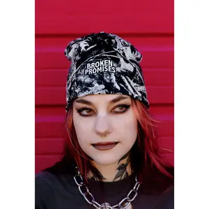 Cremation Camo Skully Beanie