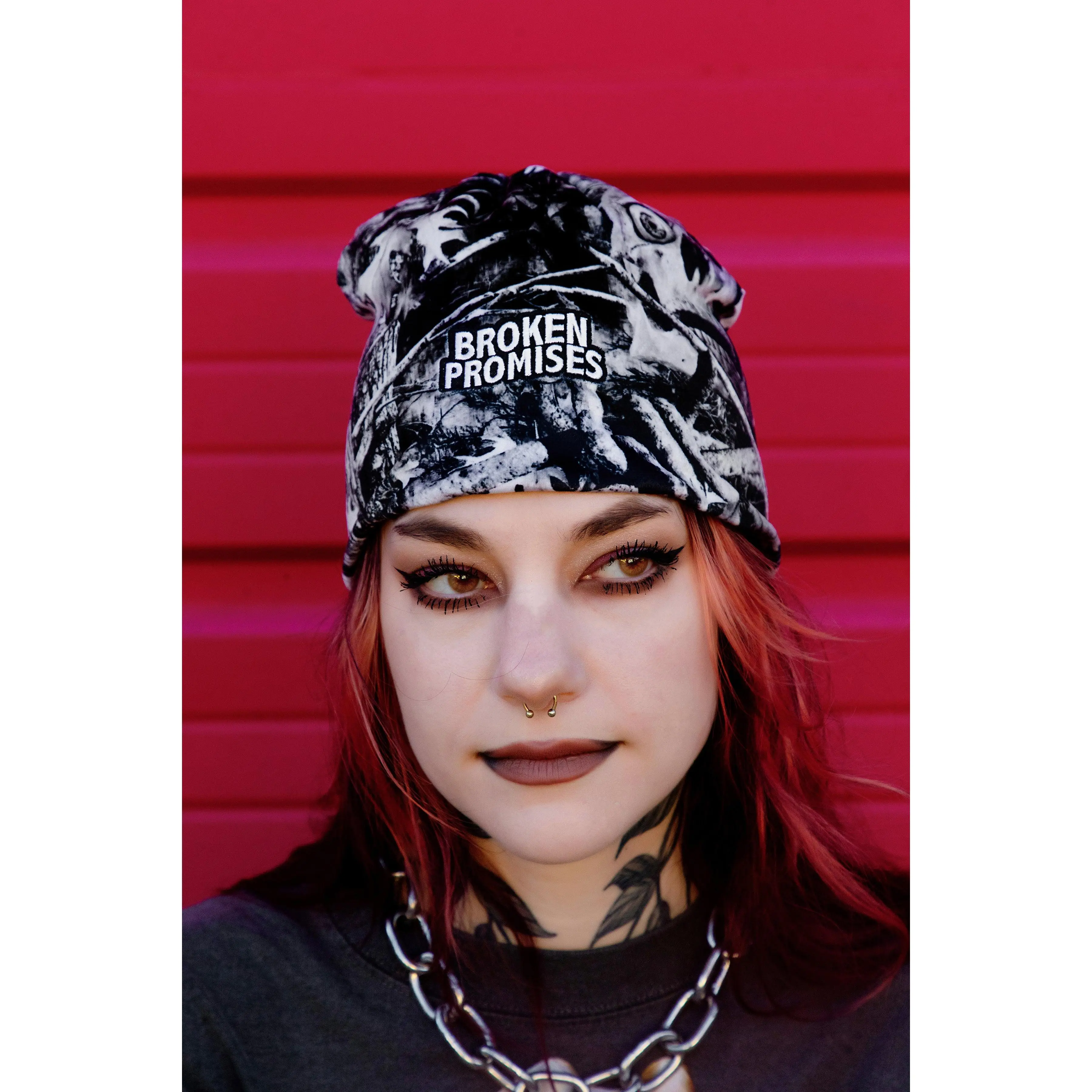 Cremation Camo Skully Beanie