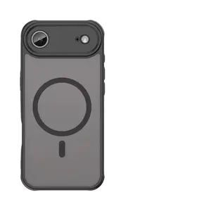 Shockproof Case for iPhone 17 Air 17e 16 16e 15 14 13 Plus 12 11 Pro Max Compatible with MagSafe, Translucent Matte Back Slim Phone Cover