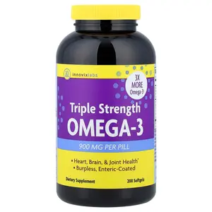 InnovixLabs Omega-3, 900 mg, 200 Softgels