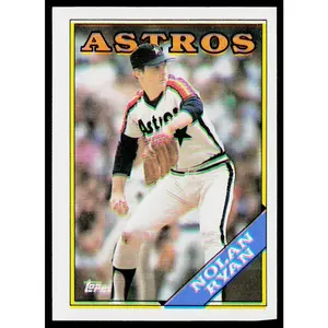 Nolan Ryan 1988 Topps #250 Houston Astros
