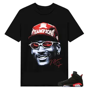 Infrared 6s Reverse Sneaker match tees, MJ Big Face, - Infrared 6s Reverse Matching Tee, Shirt To Match sneaker