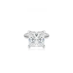 VAMERAY #13600 15 Carat Princess White Ring