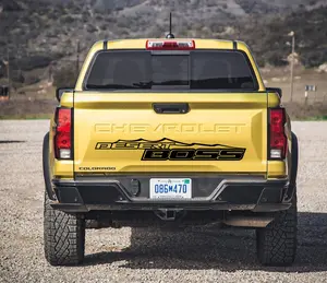Chevy colorado 2023 2024  tailgate decal lettering, Desert Boss Decal