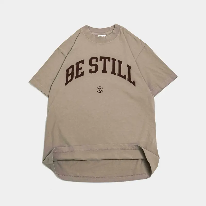 BE STILL University Heavy Cotton Tee
