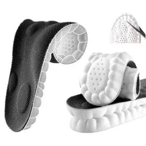 Cloud Insolees - 4D Cloud Technology shoe inserts men-cloud shoes for women | Anti-Fatigue, Shock Absorption, Foot Pain Relief.U-Shape Memory Foam Insoles,One size fits most, adjustable by cutting along the curling line.