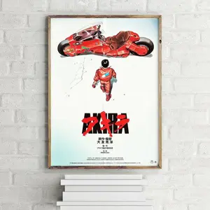 Akira Japanese Anime Poster - Vintage Manga Wall Art Print For Fans
