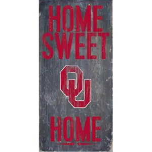 212 MAIN Hanging Wood Door Sign - 6"x12" Home Sweet Home Wooden Wall Decor with Rope Hanger, Sports Collectibles Accessory, Door Hanging Sign