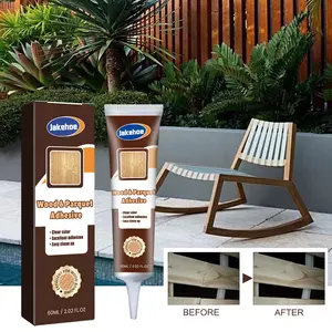 Jakehoe Wooden Adhesive for Furniture Floor Table Chair Crack Repair, Multi-Purpose Wood Glue for Home DIY Projects
